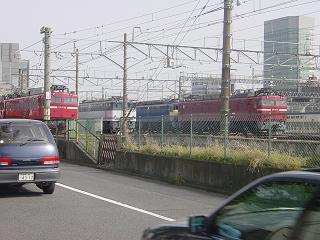 尾久車両センター 機関車